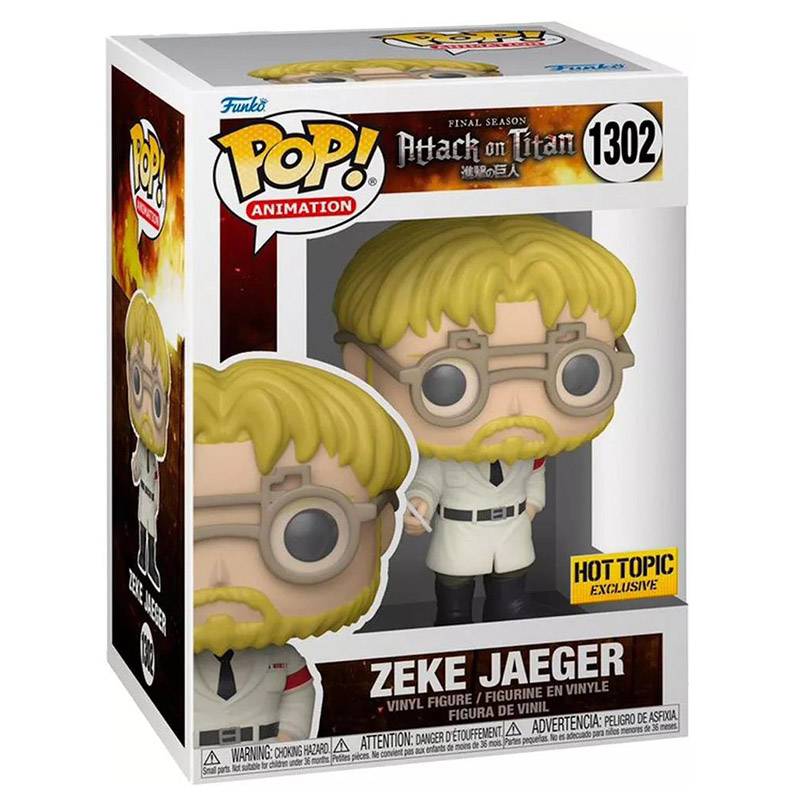 Figurine Pop Zeke Jaeger (Attack On Titan)