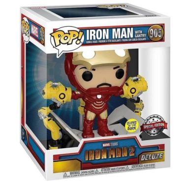 Figurine Pop Iron Man with gantry (Iron Man 2)