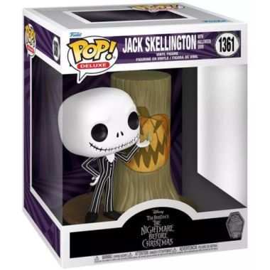 Figurine Pop Jack Skellington with Halloween Door (L'Etrange Noël De Monsieur Jack)