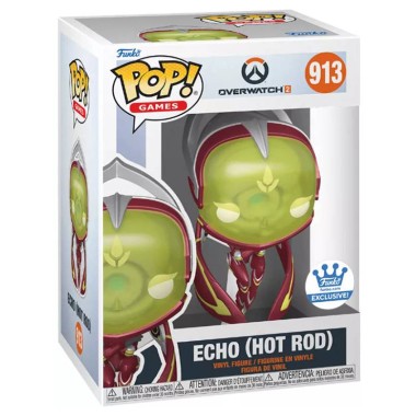 Figurine Pop Echo Hot Rod (Overwatch 2)