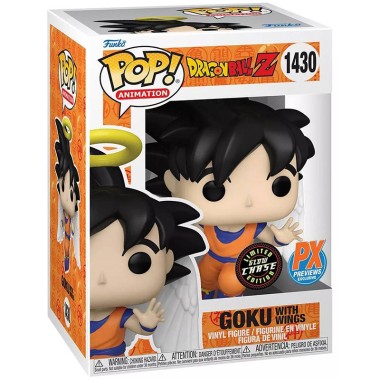 Figurine Pop Goku with wings glows in the dark chase (Dragon Ball Z)