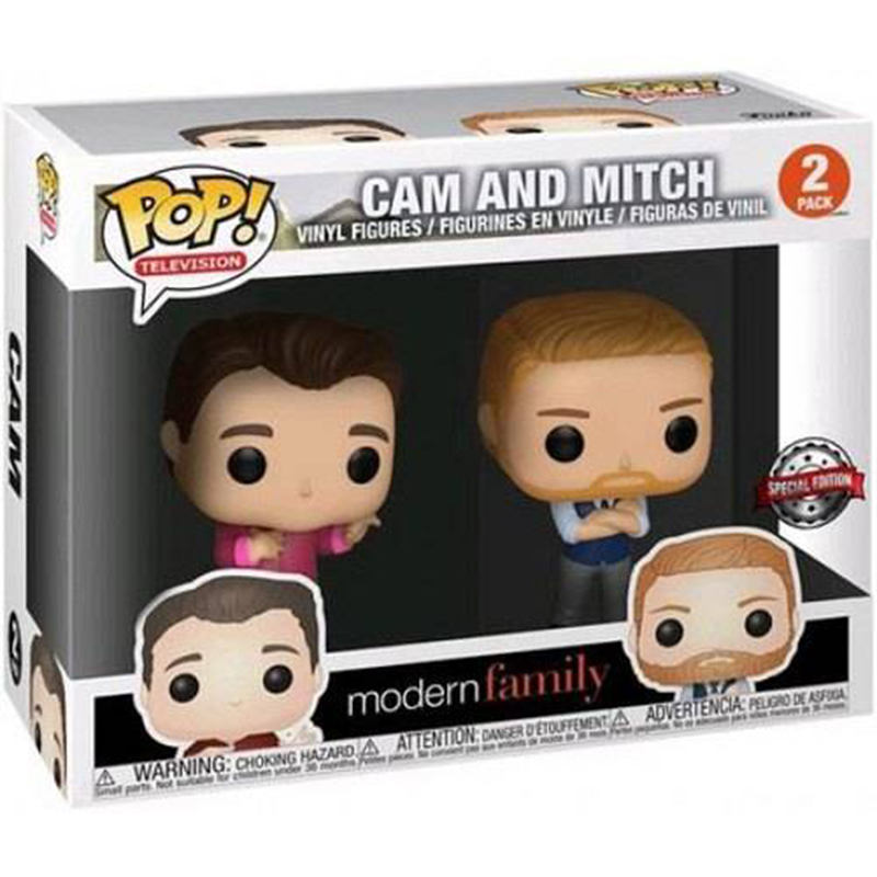 Figurine Pop Cam and Mitch (Modern Family)