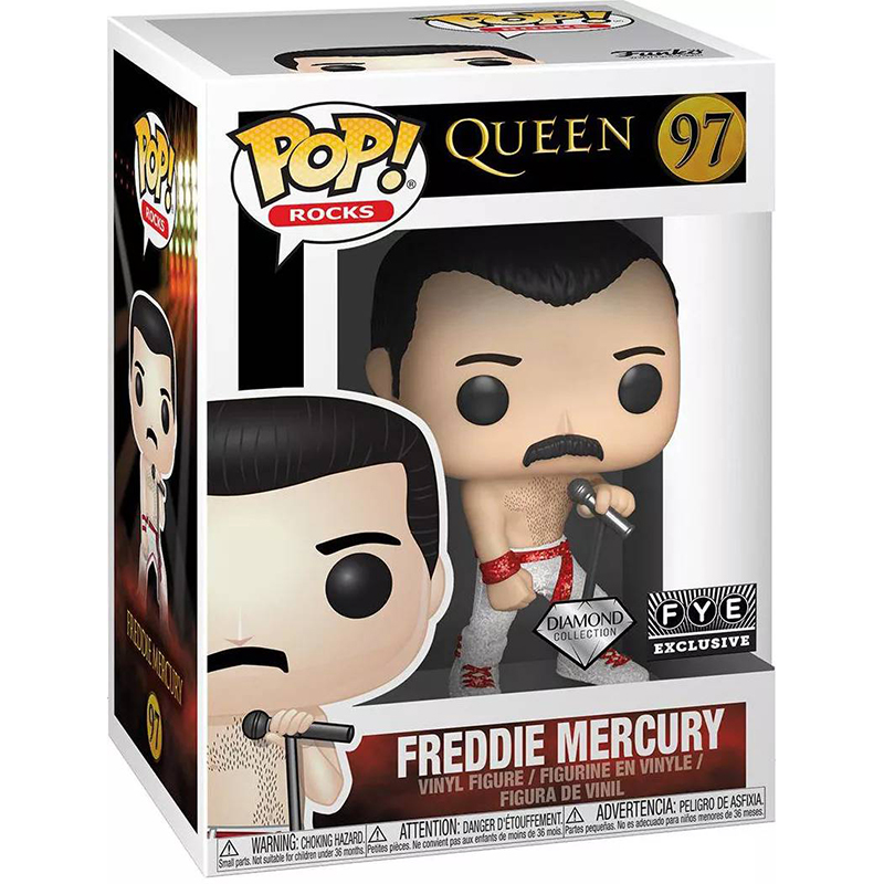 Figurine Pop Freddie Mercury diamond (Queen)