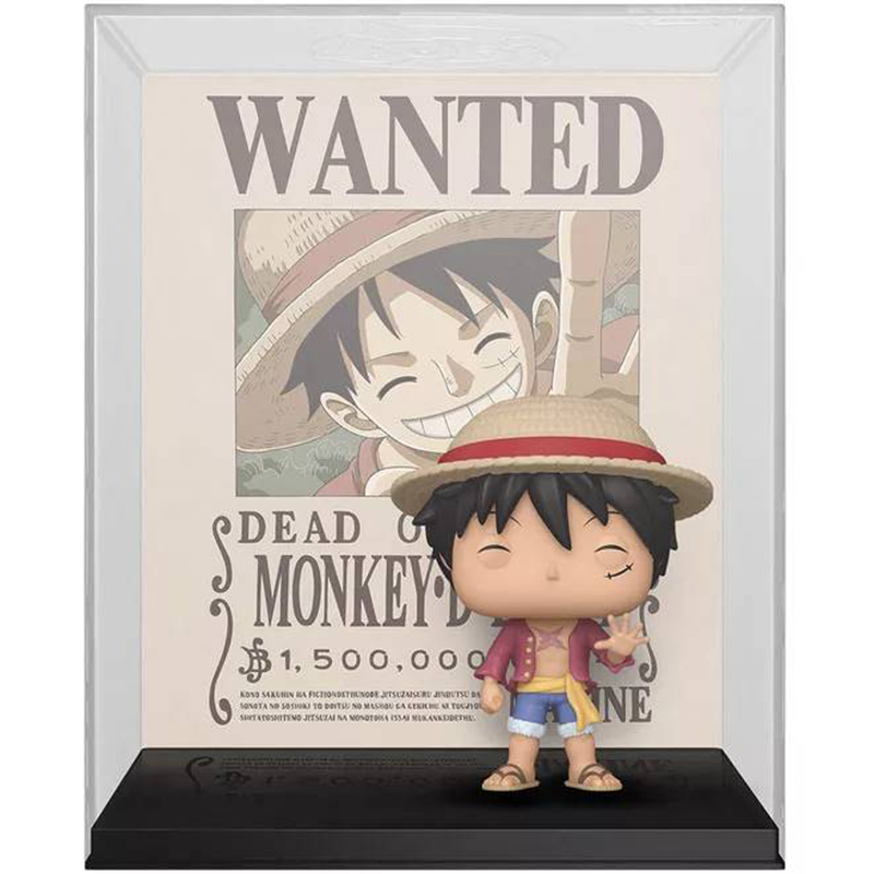 Figurine Pop Monkey D. Luffy Wanted Poster (One Piece)