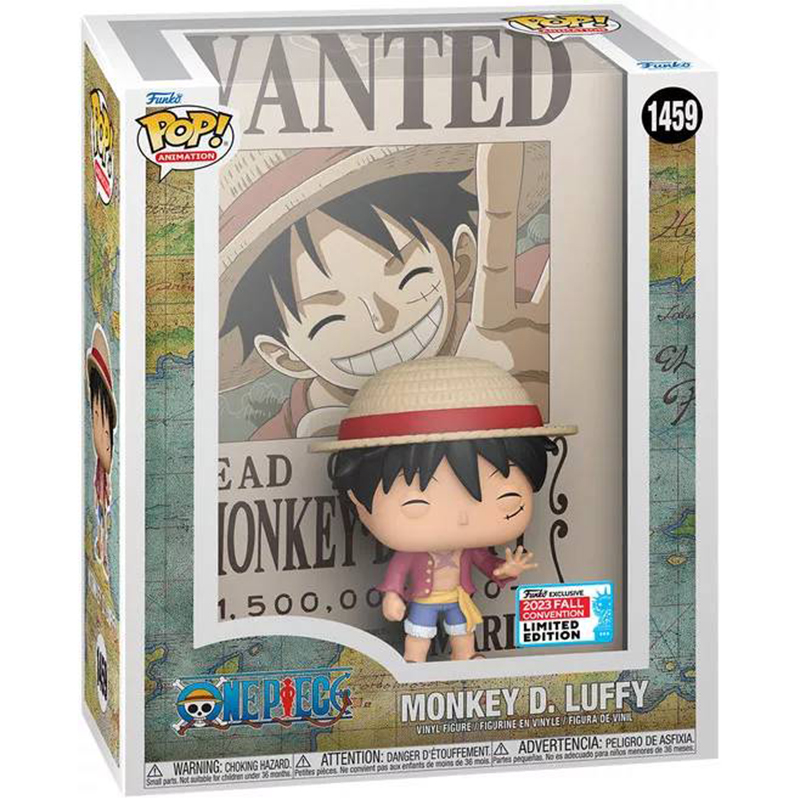 Figurine Pop Monkey D. Luffy Wanted Poster (One Piece)