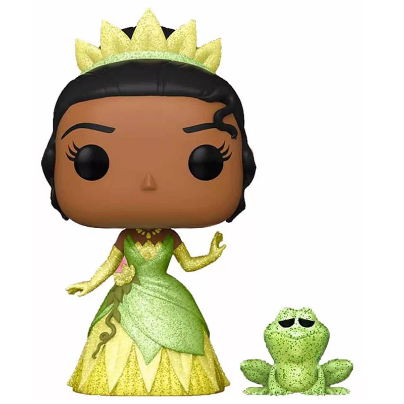 Figurine Pop Princess Tiana and Naveen glitter (La Princesse et la Grenouille)