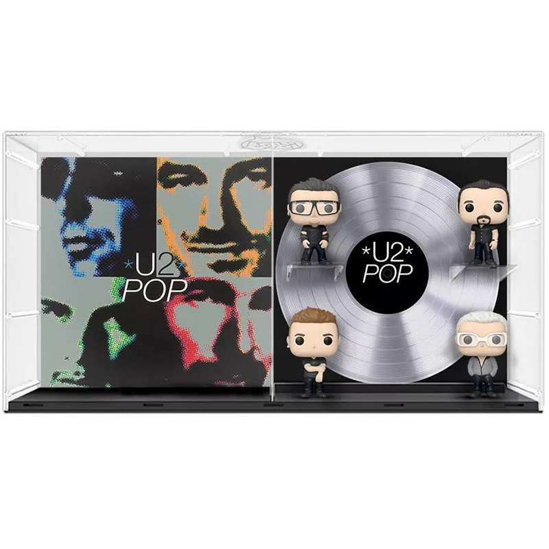 Figurines Pop Bono, The Edge, Lary Mullen and Adam Clayton Pop (U2)