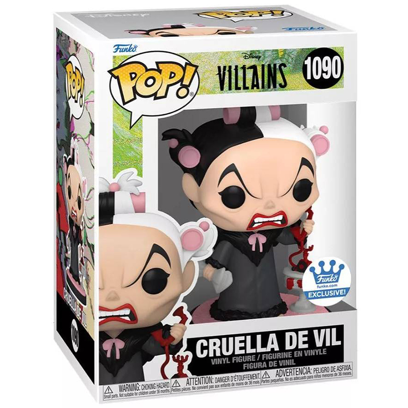Figurine Pop Cruella De Vil with phone (Les 101 Dalmatiens)