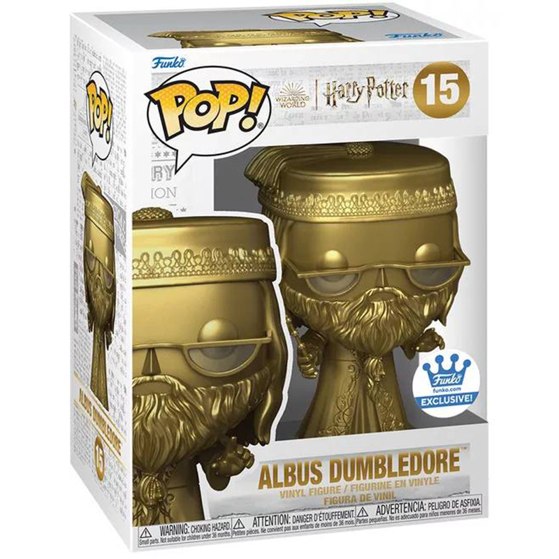 Figurine Pop Albus Dumbledore Gold (Harry Potter)