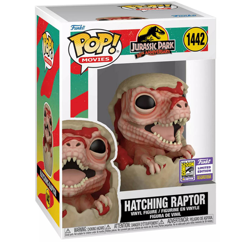 Figurine Pop Hatching Raptor (Jurassic Park)
