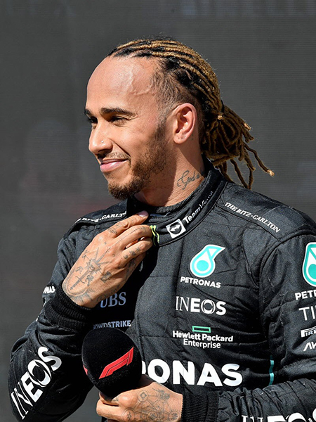 Figurine Pop Formule 1 (F1) #308 pas cher : Lewis Hamilton avec