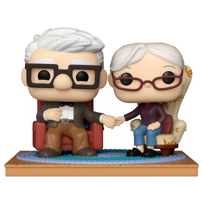 Figurine Pop Carl & Ellie Sitting in Living Room Older (Up)