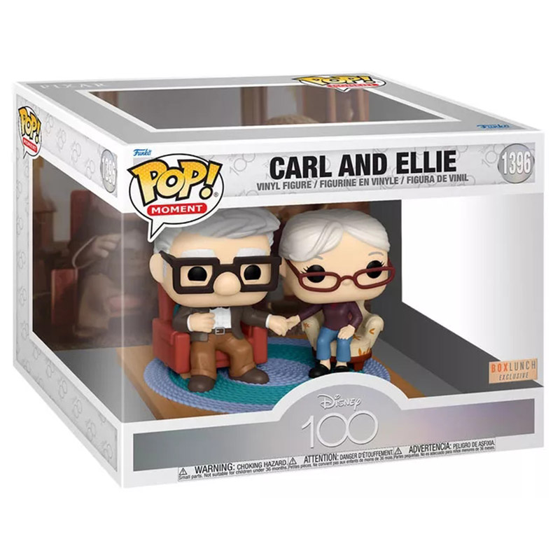Figurine Pop Carl & Ellie Sitting in Living Room Older (Up)