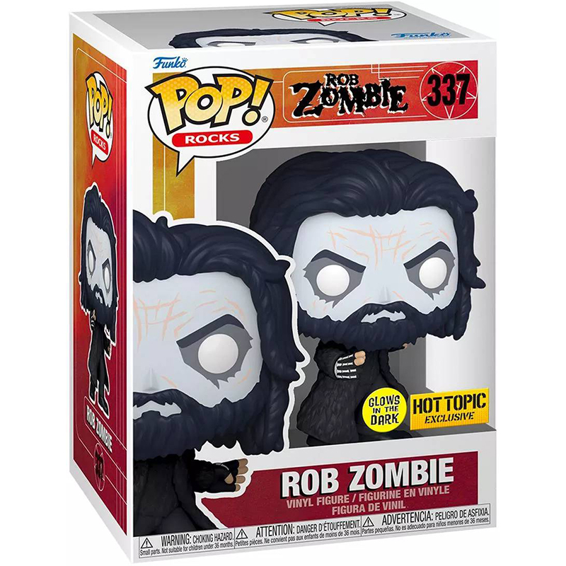 Figurine Pop Rob Zombie glows in the dark (Rob Zombie)