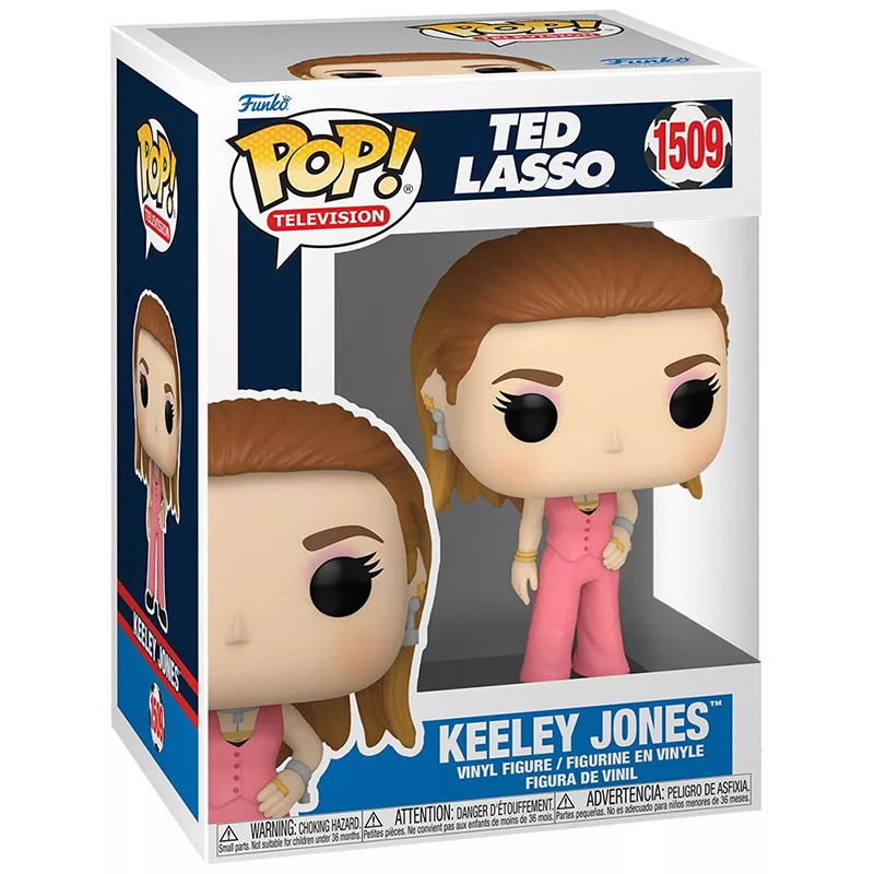Figurine Pop Keeley Jones with pink outfit (Ted Lasso)