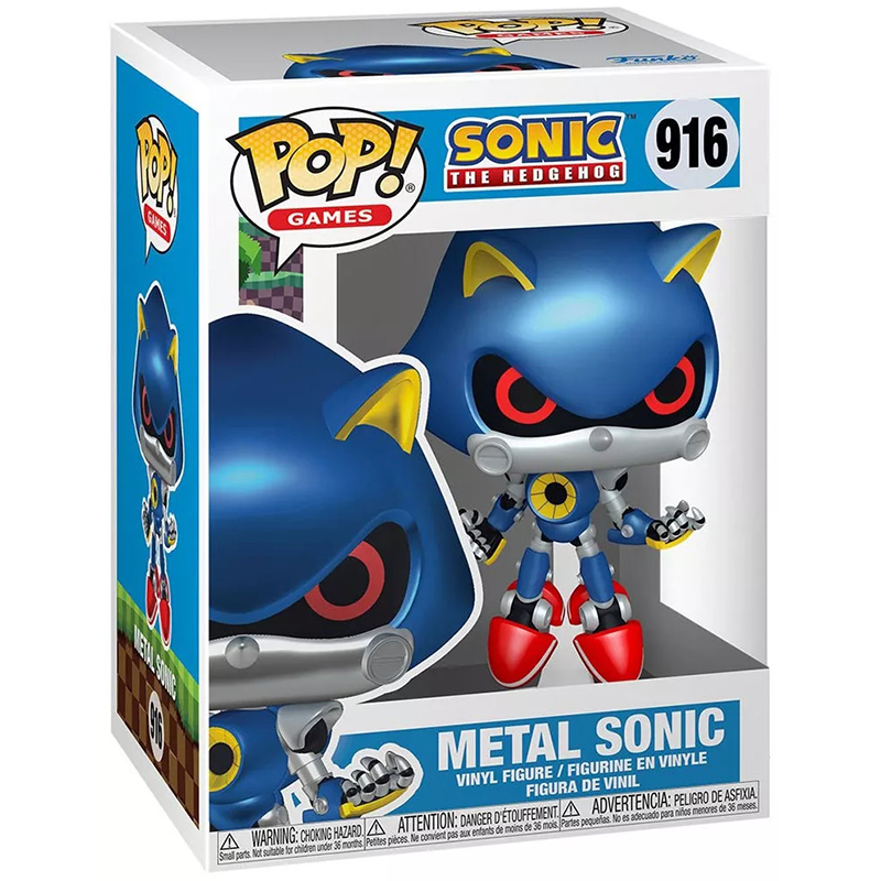 Figurine Pop Metal Sonic (Sonic the Hedgehog)