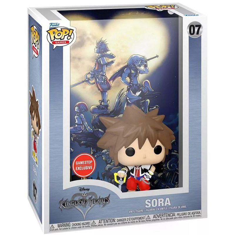 Figurine Pop Sora Games cover (Kingdom Hearts)
