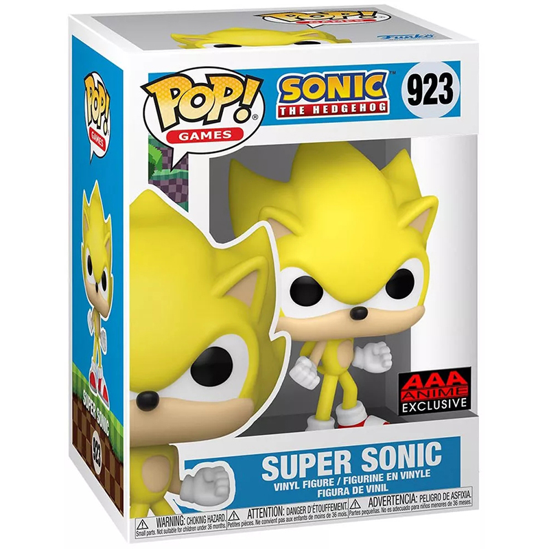 Figurine Pop Super Sonic (Sonic the Hedgehog)