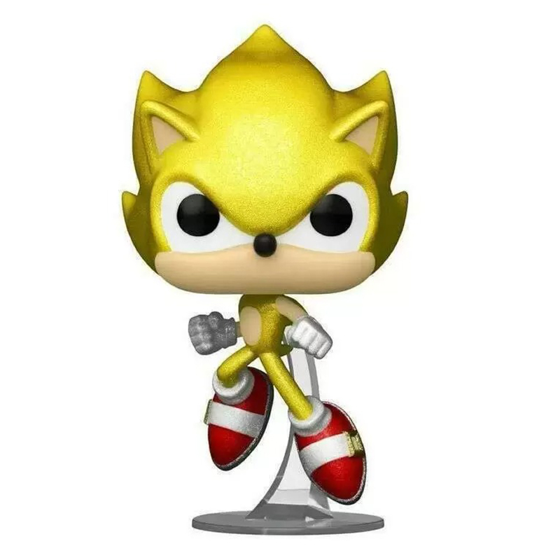 Figurine Pop Super Sonic chase (Sonic the Hedgehog)