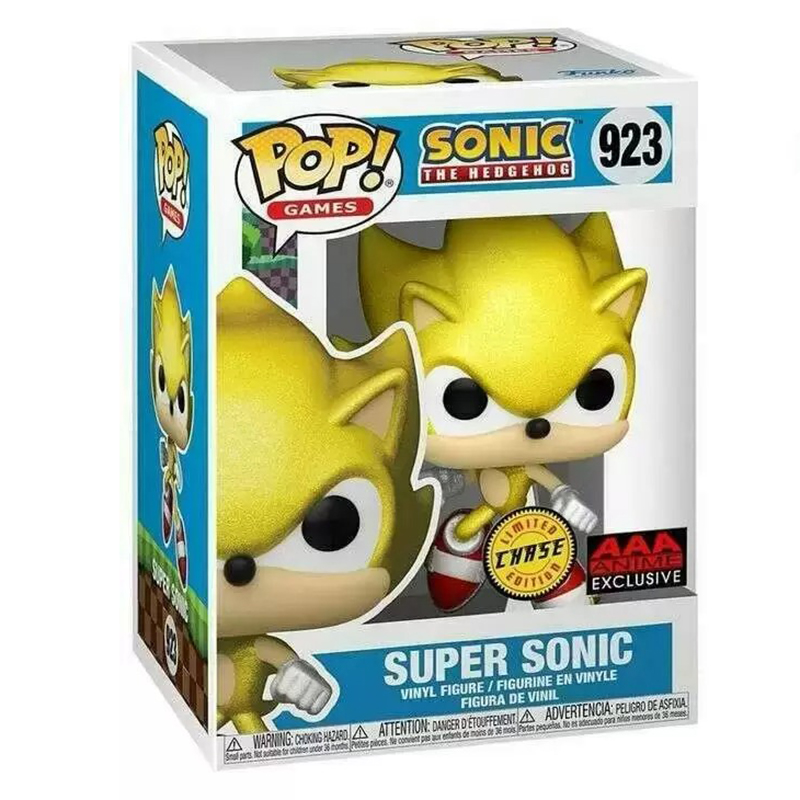 Figurine Pop Super Sonic chase (Sonic the Hedgehog)