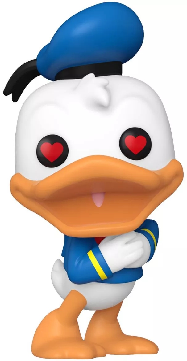 Figurine Pop Donald with heart eyes (Disney)