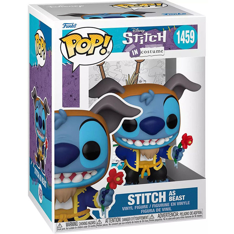 Figurine Pop Stitch as Beast (Stitch in Costume)