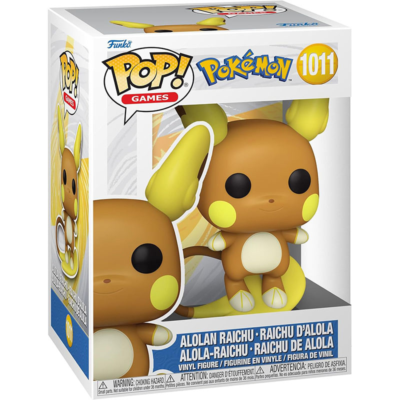 Figurine Pop Alolan Raichu (Pokemon) Figurine Pop Alolan Raichu (Pokemon)