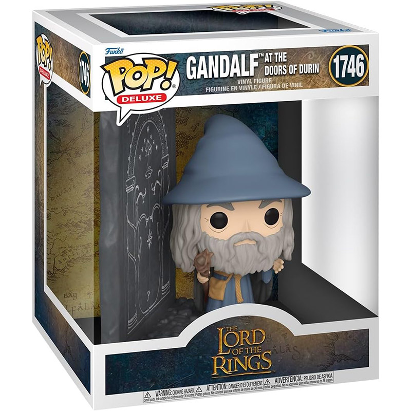 Figurine Pop Deluxe Gandalf at the doors of Durin (The Lord Of The Rings)