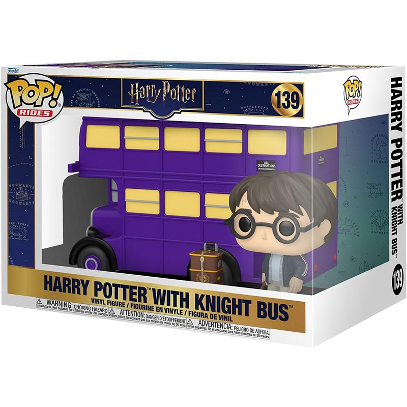 Figurine Pop Rides Harry Potter with Knight Bus (Harry Potter)