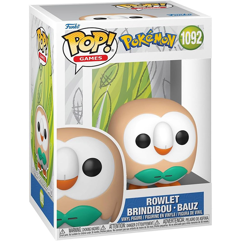 Figurine Pop Rowlet (Pokemon) Figurine Pop Rowlet (Pokemon)