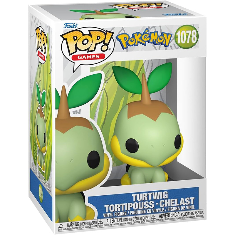 Figurine Pop Tortipouss (Pokemon) Figurine Pop Tortipouss (Pokemon)