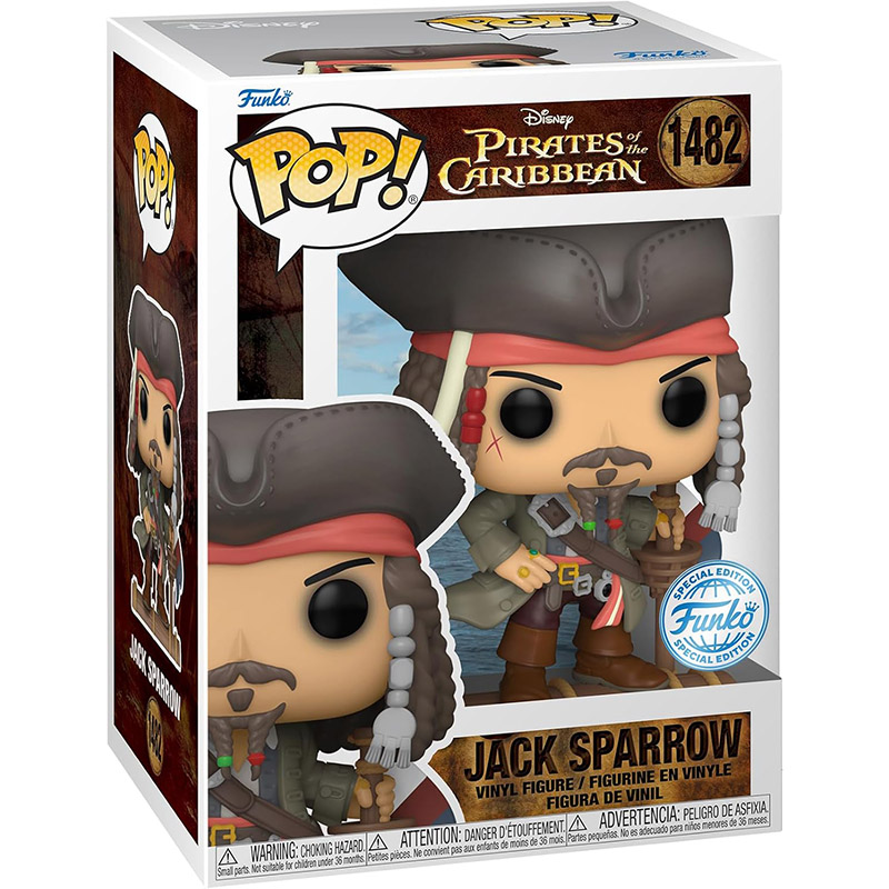 Figurine Pop Captain Jack Sparrow opening scene (Pirates of the Caribbean)