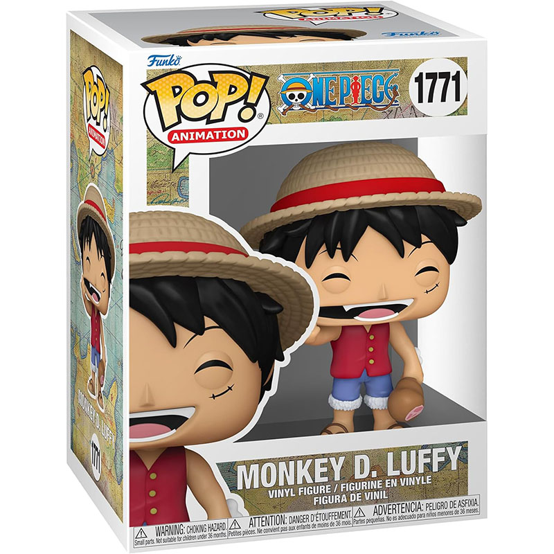 Figurine Pop Luffy with chicken (One Piece)