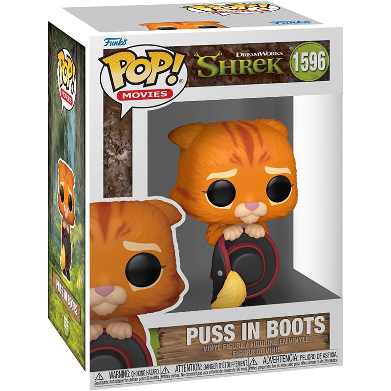 Figurine Pop Puss in Boots big eyes (Shrek)