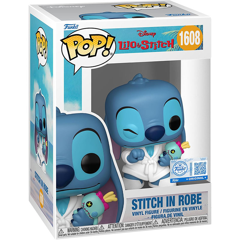 Figurine Pop Stitch with robe (Lilo & Stitch)