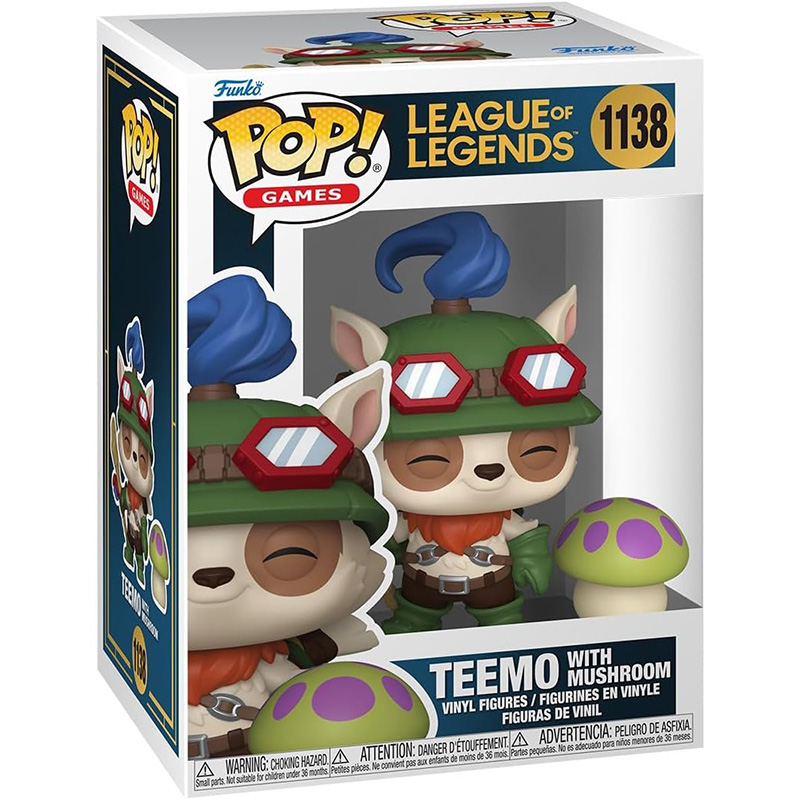 Figurine Pop Teemo with mushroom (League of Legends)