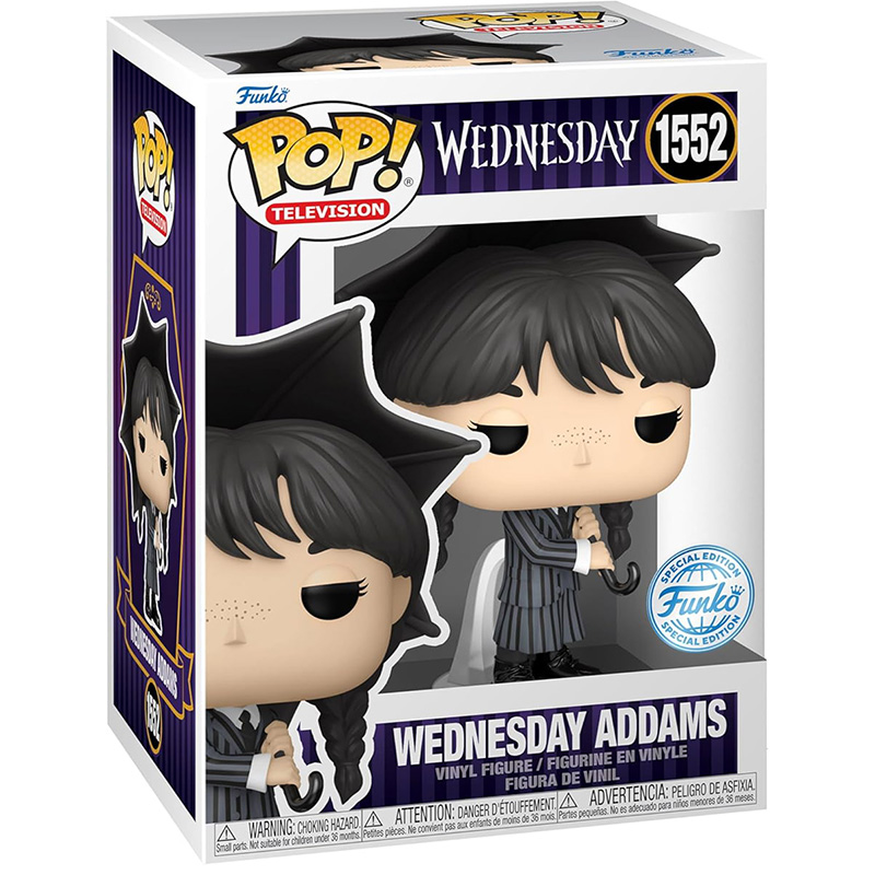 Figurine Pop Wednesday Addams with umbrella (Wednesday)