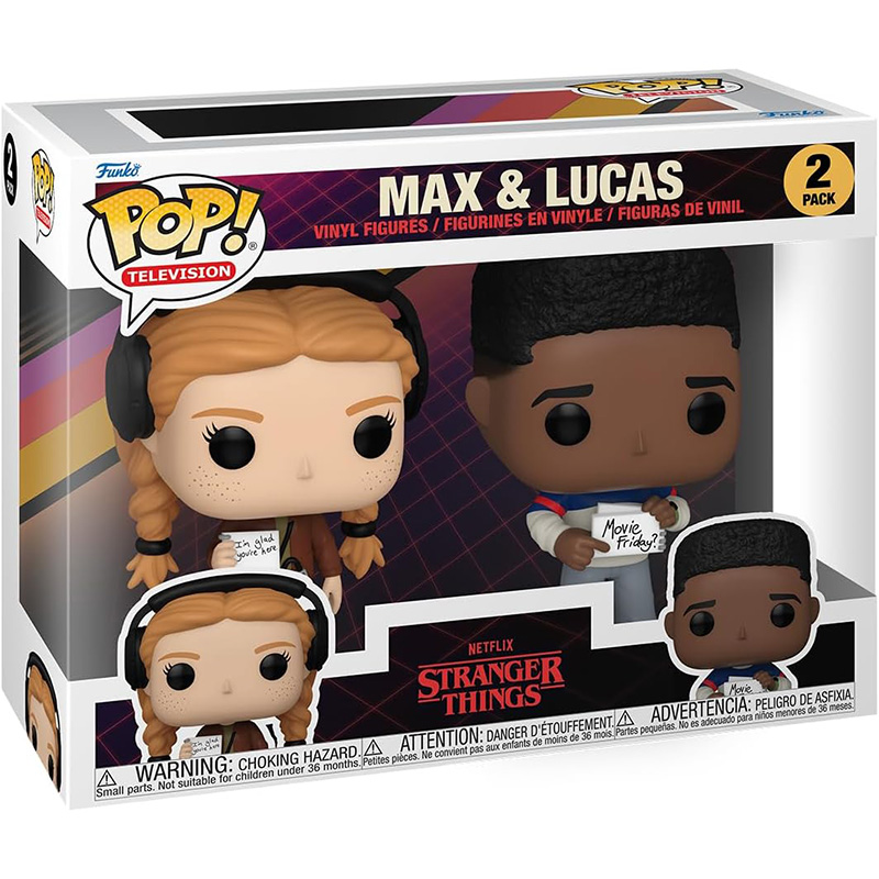 Figurine Pop Max et Lucas season 4 (Stranger Things)