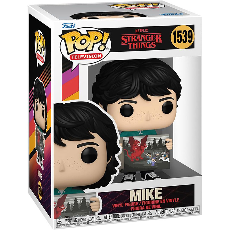 Figurine Pop Mike with Will's drawing (Stranger Things)