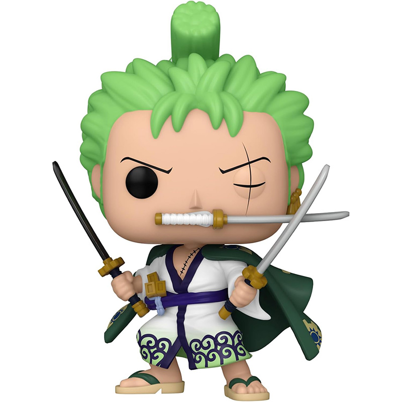 Figurine Pop Roronoa Zoro avec sabres (One Piece)