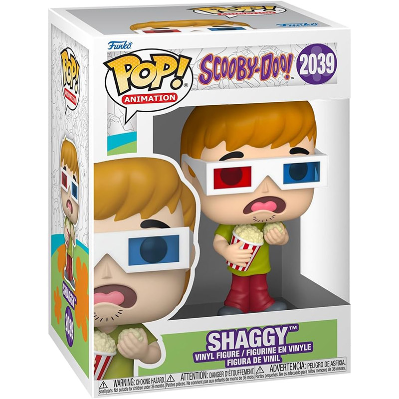 Figurine Pop Shaggy with Pop Corn (Scooby-Doo)