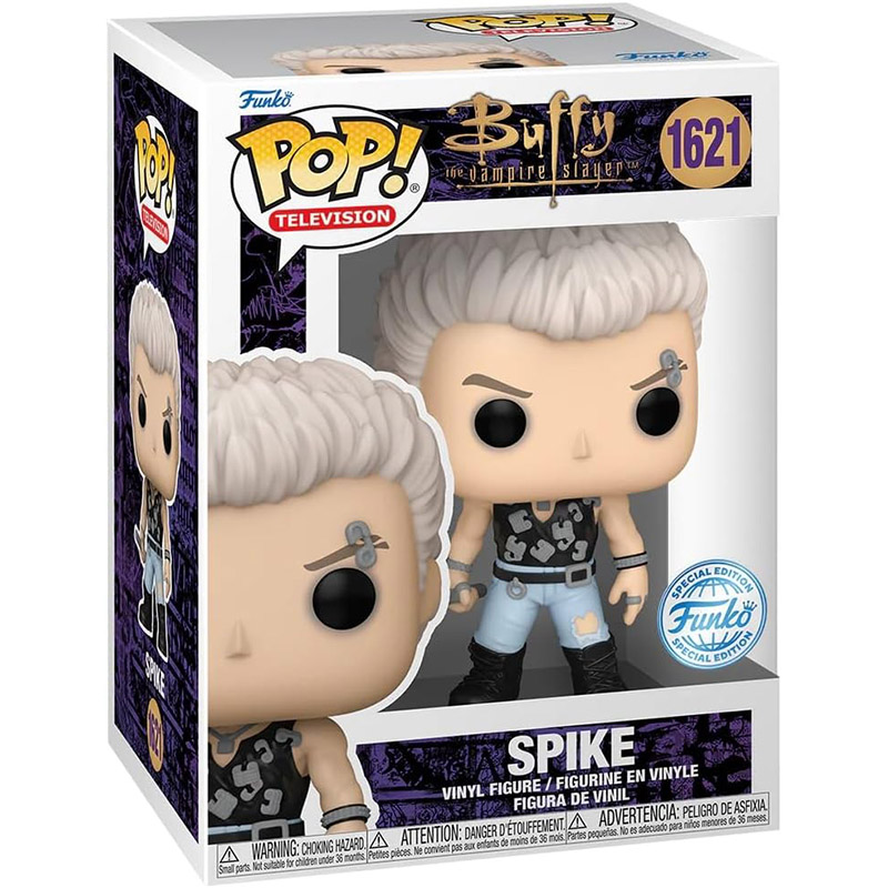 Figurine Pop Spike années 70 (Buffy The Vampire Slayer)