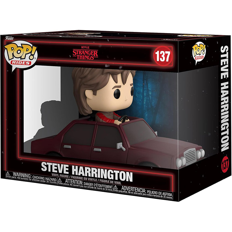 Figurine Pop Steve with car (Stranger Things)