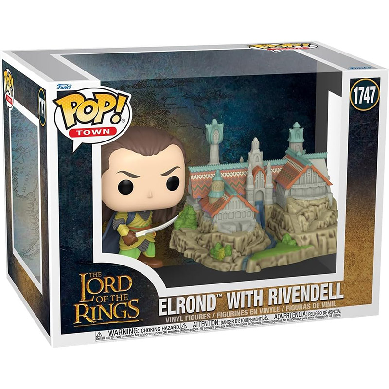 Figurine Pop Town Elrond with Rivendell (The Lord Of The Rings)
