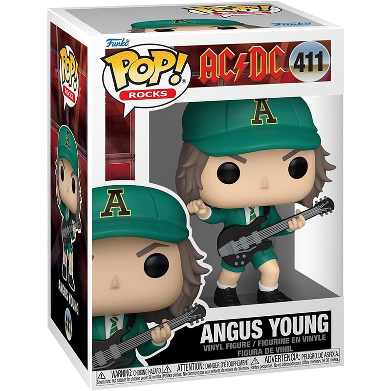 Figurine Pop Angus Young Green outfit (AC/DC)