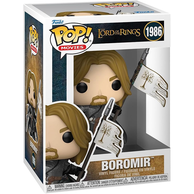 Figurine Pop Boromir with flag (The Lord Of The Rings)