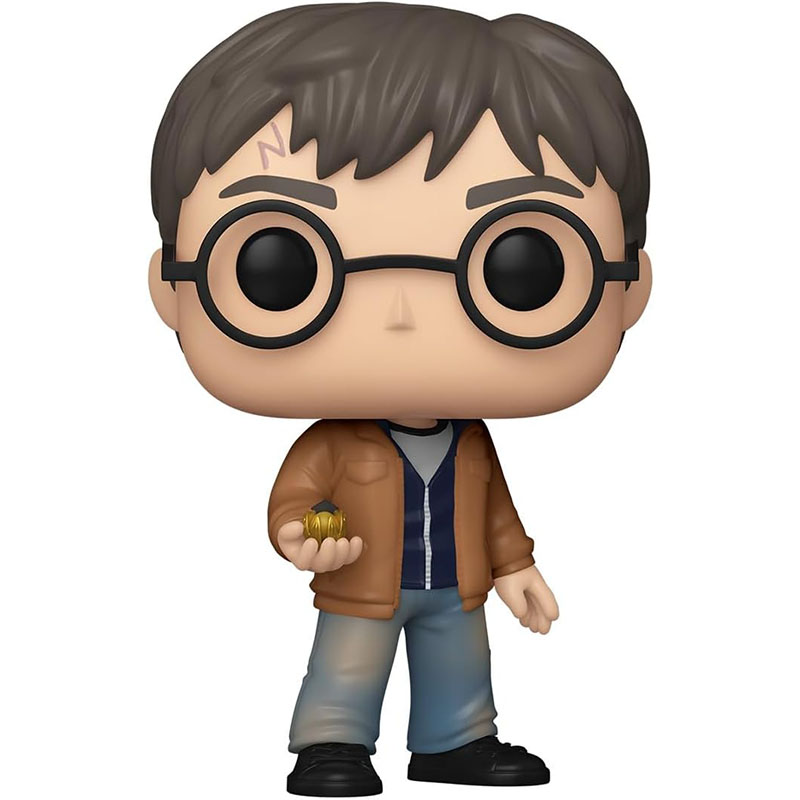 Figurine Pop Harry Potter with golden snitch (Harry Potter)