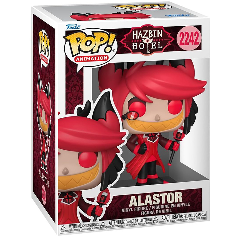 Figurine Pop Alastor (Hazbin Hotel)