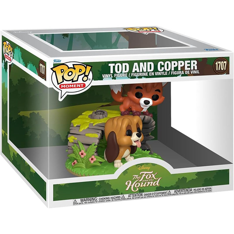 Figurine Pop Moment Tod and Copper (The Fox and the Hound)