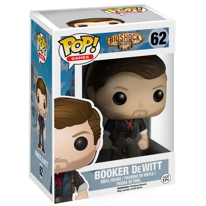 Funko Pop! Vinile - BioShock: Booker DeWitt #6166 - Figura Da Collezione 9 Cm